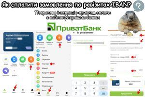 Покрокова інструкція: Як оплатити замовлення по реквізитах IBAN