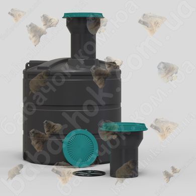 Комплект поставки Пластикової Вигрібної ями Viger 5000л (VGR5000VJA)