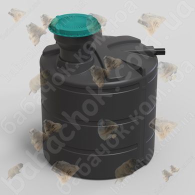Пластикова Вигрібна яма Viger 5000л (VGR5000VJA) вигляд зверху