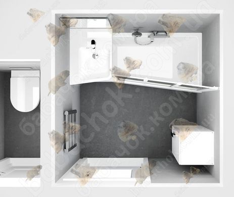 Ванна Ravak BeHappy II 170x75 L (C941000000)