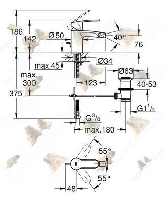Cмеситель для Биде Grohe Eurostyle Cosmopolitan (33565002)