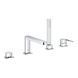 Врезной Смеситель на Борт Ванны Grohe Plus (29307003)