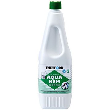 Рідина Thetford Aqua Kem Green 1.5L (8710315990232) для Нижнього Бака Біотуалета