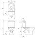 Унитаз-Компакт Cersanit Merida Soft-Close (K03-018)