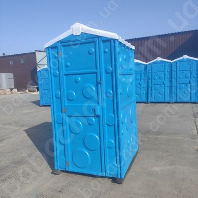 Туалетна Кабіна Техпром Стандарт Синя на складі виробника
