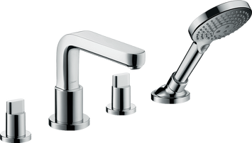 Врезной Смеситель на Борт Ванны Hansgrohe Metris S (31446000)