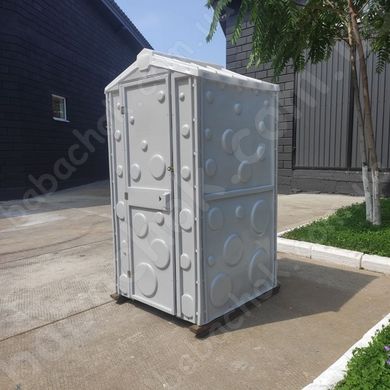 Туалетна кабіна Техпром Стандарт Сіра