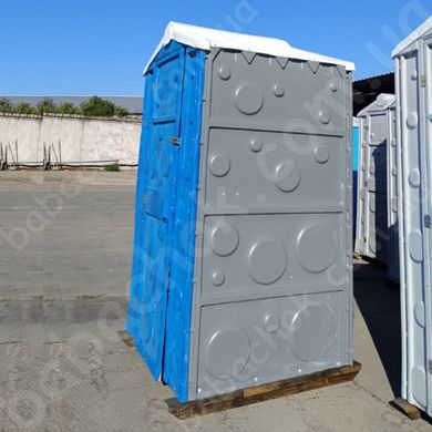 Уцінена Туалетна кабіна Техпром Стандарт Сіро-Синя