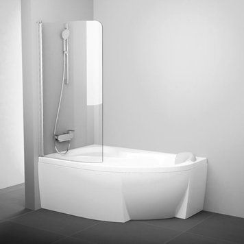 Штора для Ванны Ravak CVSK1 Rosa 160-170 L Transparent (7QLS0U00Y1)