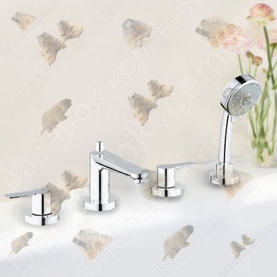 Врізний Змішувач на Борт Ванни Grohe BauLoop (2511900A)