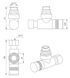 Угловой Кран Laris Обычный G&frac12;" LX-4702 (71401062)