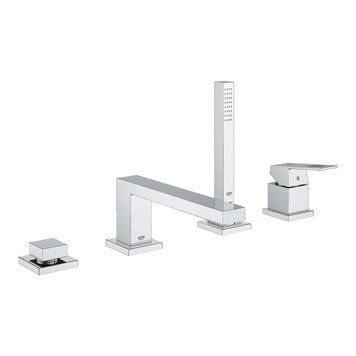 Врезной Смеситель на Борт Ванны Grohe Eurocube (19897001)
