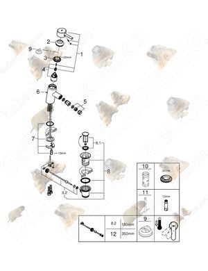 Смеситель для Биде Grohe Feel (32558000)