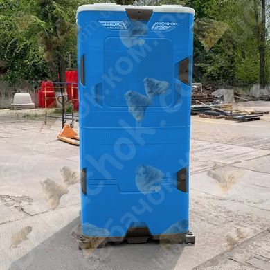 Туалетна кабіна T Blustar RapidLoo STAR (blu stark b04) вигляд ззаду