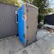 Туалетна Кабіна T Blustar RapidLoo STAR (blu stark b04) у використанні під час будівництва