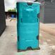 Туалетна кабіна T Blustar RapidLoo STAR (verde tiffany v07) вигляд збоку