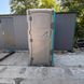Туалетна Кабіна T Blustar RapidLoo STAR (verde tiffany v07) у використанні під час будівництва