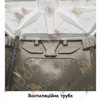 Вентиляційна труба Туалетної кабіни T Blustar RapidLoo STAR (grey e/15)