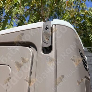 Застібка T blustar "RAPIDLOO" для фіксації даху з дверима Туалетної кабіни T Blustar RapidLoo STAR (grey e/15)