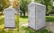 Туалетная кабина Техпром Стандарт с Баком, 105x105x215, Серая, 250л