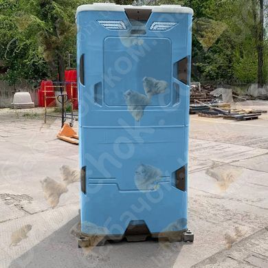 Туалетна кабіна T Blustar RapidLoo STAR (azure e/749) вигляд ззаду