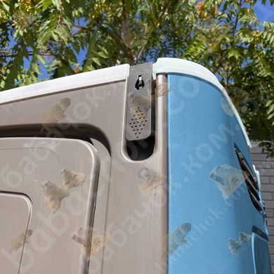 Застібка T blustar "RAPIDLOO" для фіксації даху з дверима Туалетної кабіни T Blustar RapidLoo STAR (azure e/749)