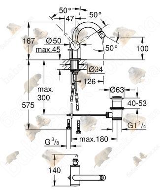 Смеситель для Биде Grohe Atrio (32108DC3)