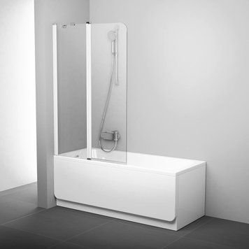 Штора для Ванны Ravak CVS2-100 L Transparent (7QLA0100Z1)