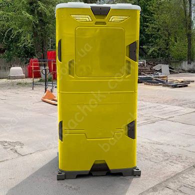 Туалетна кабіна T Blustar RapidLoo STAR (yellow gi1) вигляд ззаду