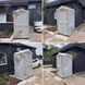 Туалетная кабина Техпром Стандарт с Баком, Серая, 250л (с Умывальником)