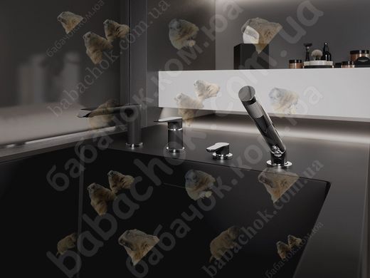 Врезной Смеситель на Борт Ванны Ferro Adore (BDR11ABLC)