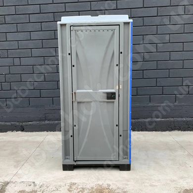 Туалетна кабіна Armal CUBE Medium Blue вигляд спереду