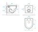 Подвесной Унитаз Koller Pool Round Smart Rimless (RN-0490-RW)