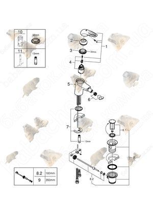 Смеситель для Биде Grohe Eurostyle (33565003)