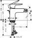 Змішувач для Біде Hansgrohe Talis E (71720140)