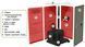 Будова Туалетної кабіни Armal CUBE Bright Red
