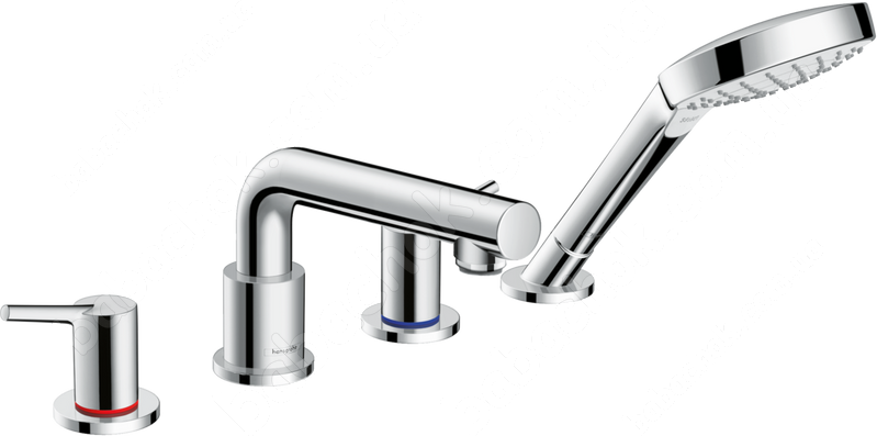 Врезной Смеситель на Борт Ванны Hansgrohe Talis S (72419000)