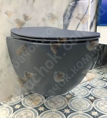 Подвесной Унитаз Creavit Free Rim-Off (FE322-11BM00E-0000 + KC0903.01.0600E)