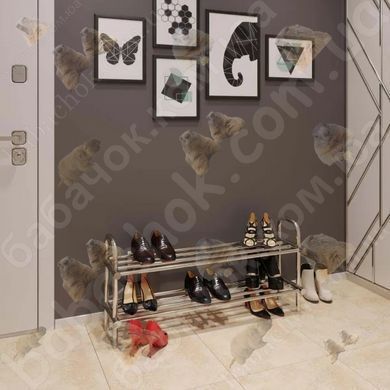 Полка-сушилка для обуви Deffi Tiffany П2 350x600, Правое подключение, Хром