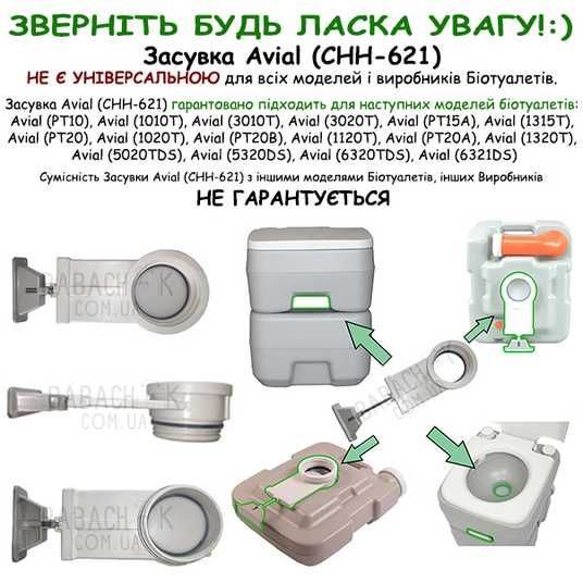 Купить Засувку для Биотуалета Avial (CHH-621)