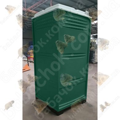Туалетна кабіна Armal CUBE Pine Green вигляд ззаду