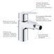 Смеситель для Биде Grohe QuickFix Start (32560002)