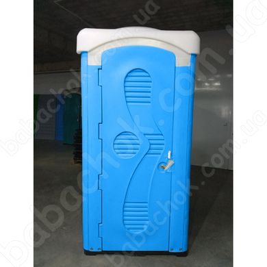 Туалетна кабіна Укрхімпласт ТКМ Синя вигляд спереду