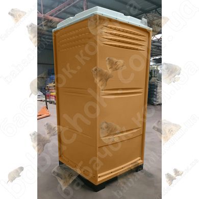 Туалетна кабіна Armal CUBE Caramel вигляд ззаду