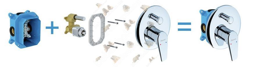 Смеситель для Ванны Ravak Neo (X070045)