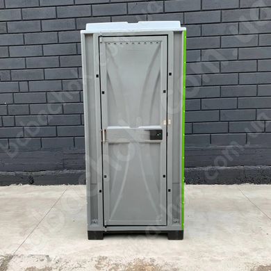 Туалетна кабіна Armal CUBE Green-Lime вигляд спереду
