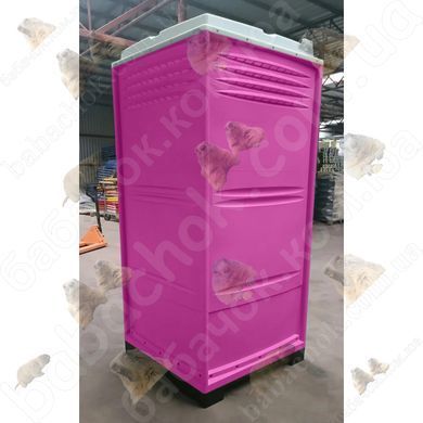 Туалетна кабіна Armal CUBE Fuchsia вигляд ззаду
