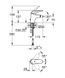 Змішувач для Біде Grohe Eurostyle (23721003)