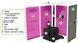 Будова Туалетної кабіни Armal CUBE Fuchsia