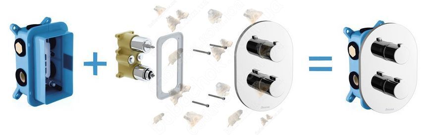 Вбудований Механізм Ravak R-box Multi (X070074)